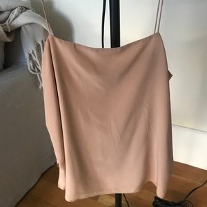Blush club Monaco silk tank